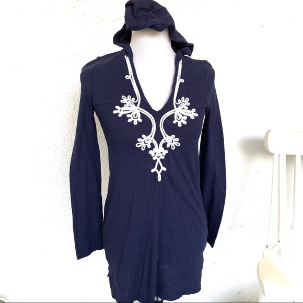 🌸Lilly Pulitzer🌸 Noelle Hoodie Tunic Top/Swimsuit Coverup Size S
